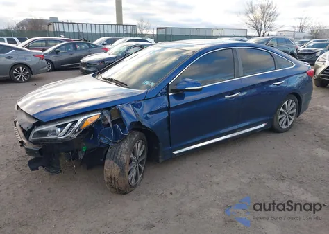 2017 Hyundai Sonata Limited z USA, uszkodzony, nr VIN 5NPE34AF5HH464908
